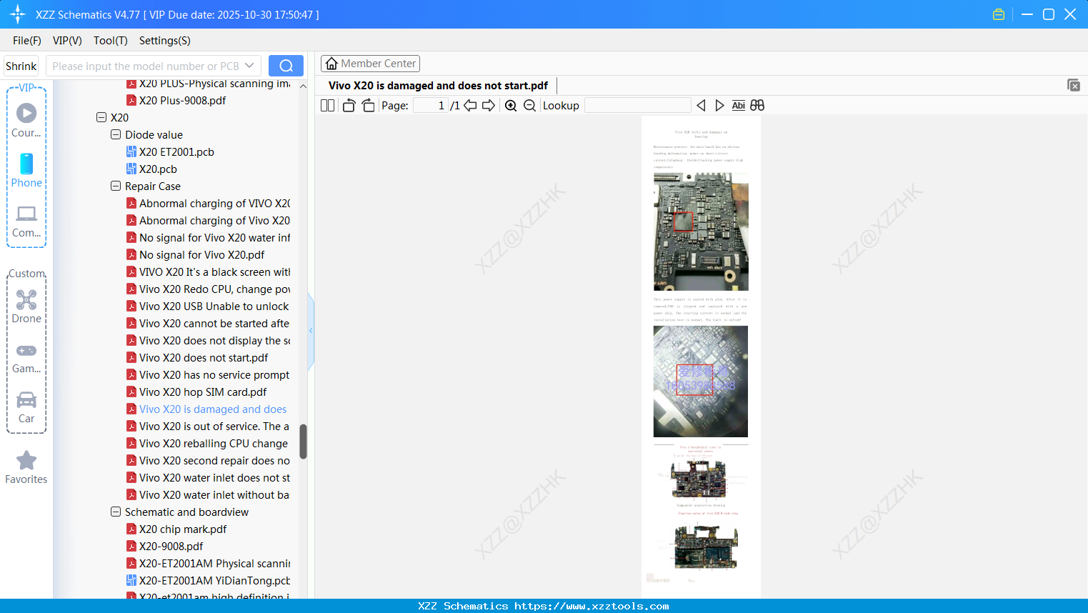 Vivo X20 Is Damaged And Does Not Start